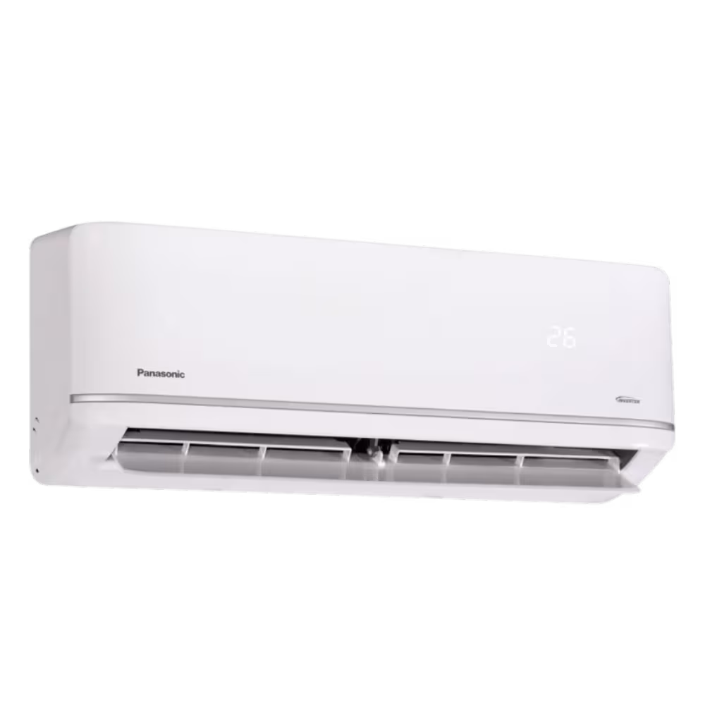 Aire acondicionado Split Panasonic CS-YS24YKV-6 de 24.000 BTU, climatización en frío y flujo de aire. Ideal para espacio medianos.