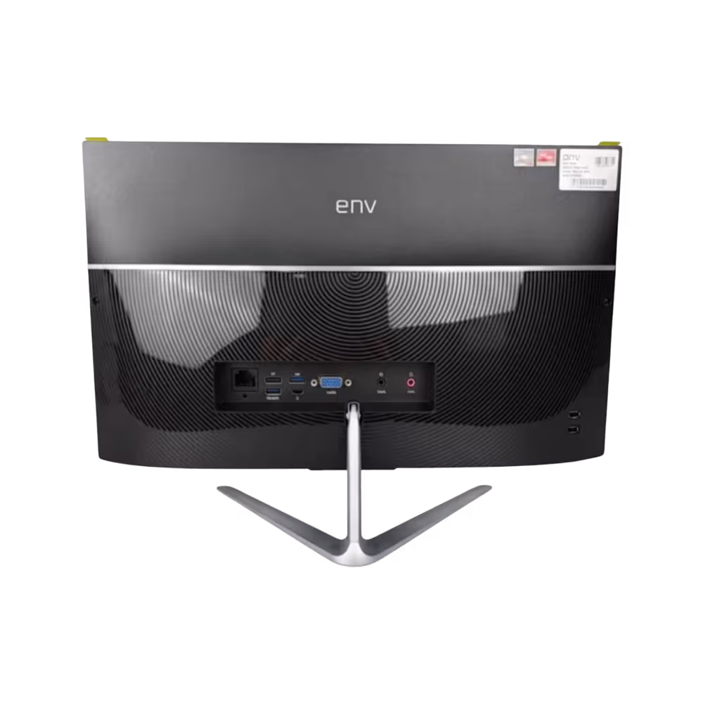 Computador All In One ENV 1EENV9192, compacto y eficiente, ideal para trabajo y estudio con diseño moderno y funcional.
