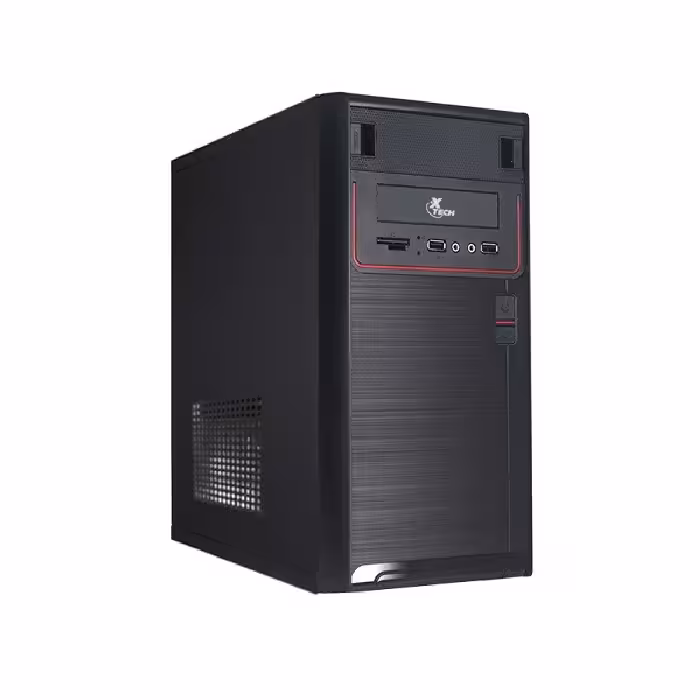 Ideal para oficina o estudio: CPU Xtratech con Core i3, 12va Gen, 16GB de RAM y rápido almacenamiento SSD de 480GB.