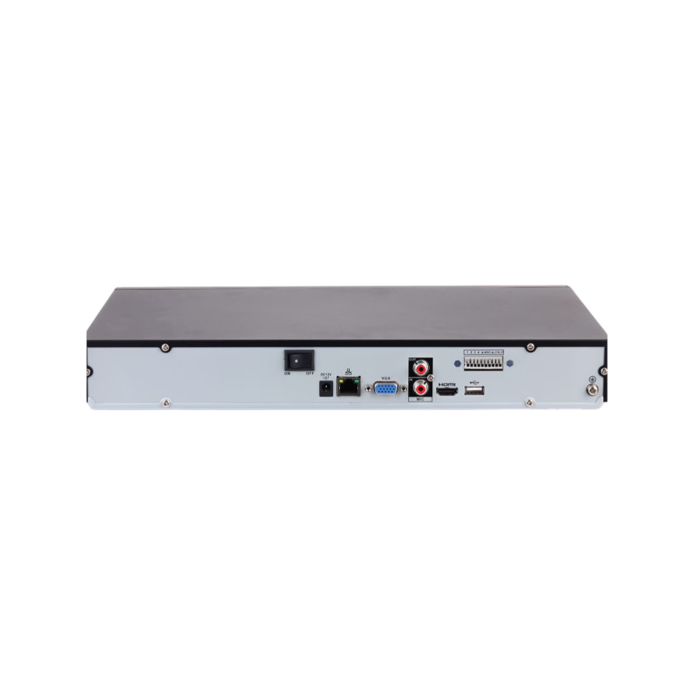 El NVR Dahua DHI-NVR4208-4KS3 de 8 canales ofrece grabación en alta resolución, gestión eficiente de cámaras IP y seguridad confiable para tu sistema.