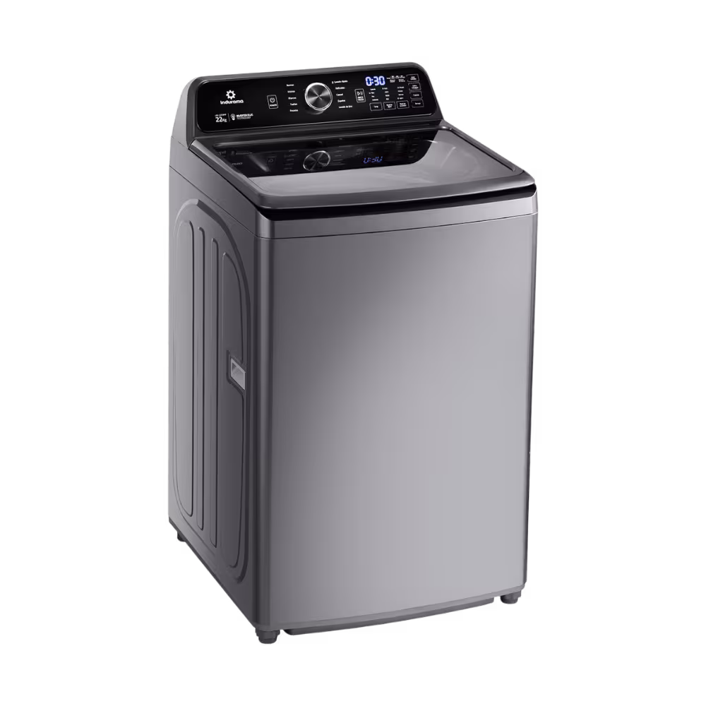Vive la comodidad con la lavadora LRI-22CRPP de Indurama, que cuida tu ropa y ahorra energía en cada lavado.