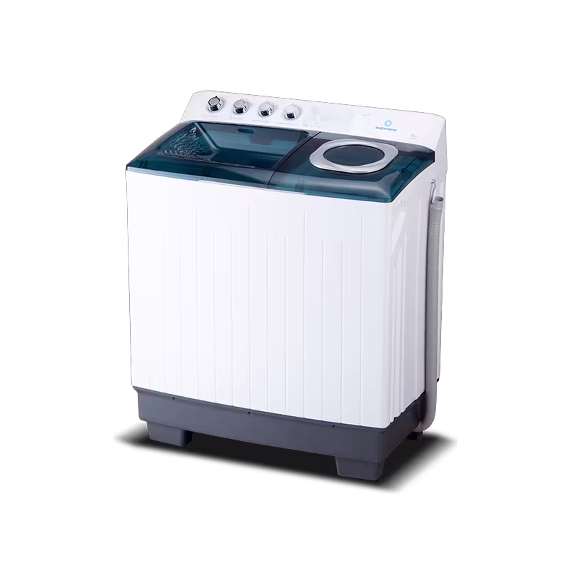 La Lavadora Semiautomática Indurama LRI-15BLSA 15 kg ofrece centrifugado plus y filtro atrapa pelusas. ¡Eficiencia y practicidad en blanco!