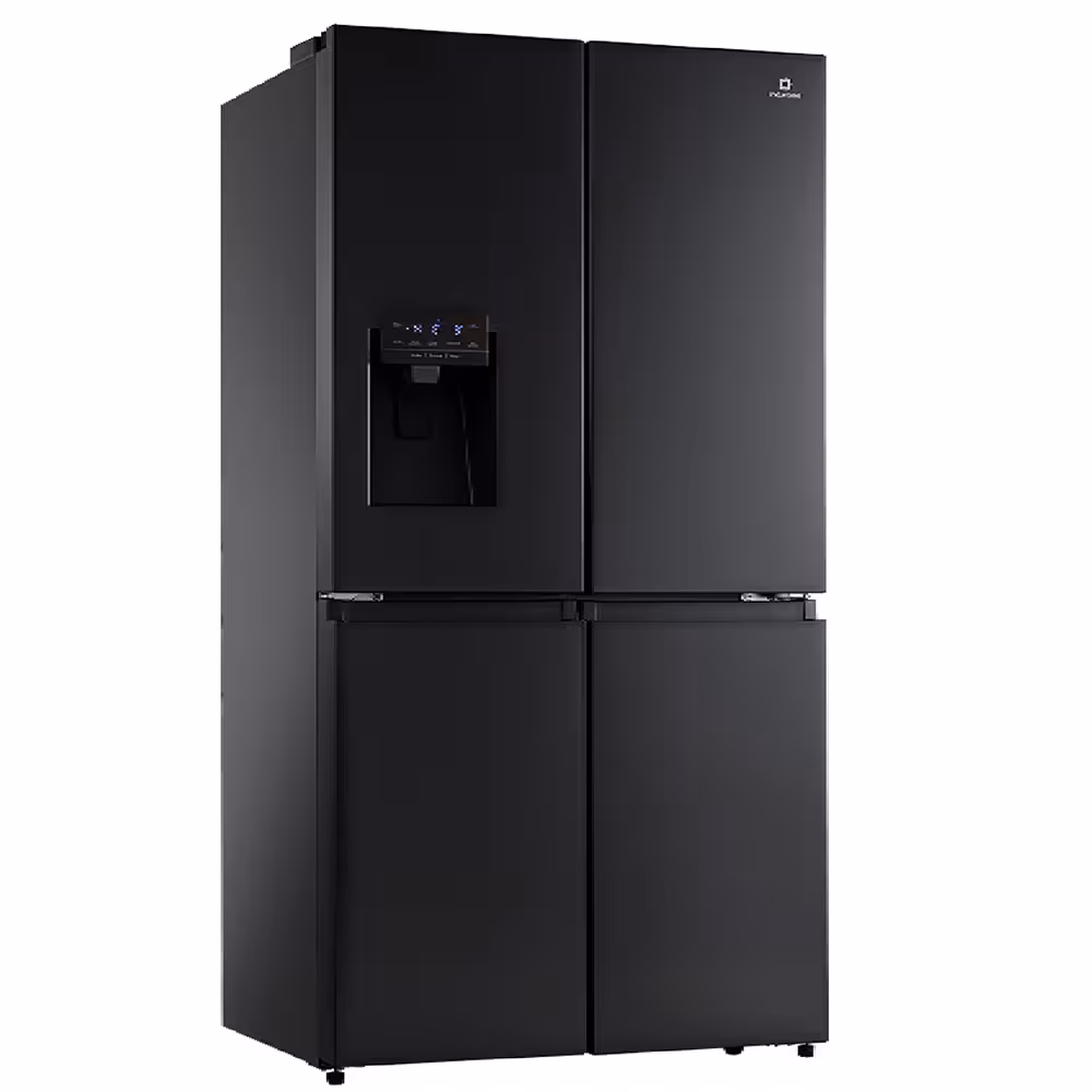 Con 647 litros, la refrigeradora Indurama RI-885I Side by Side tiene Ice Maker, panel digital, My Fresh Choice y modo Eco para mayor eficiencia.

