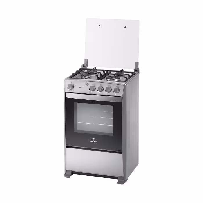 Cocina a gas Indurama Merida Grill Quarzo 24" 4Q. Diseño premium con quemadores sellados, grill a gas y encendido electrónico. Ideal para tu hogar.