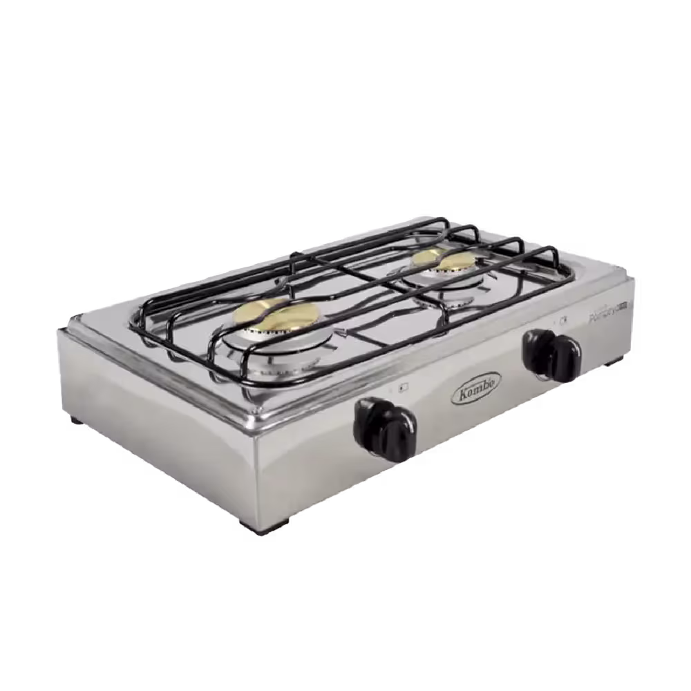 Cocineta Pompeya 2Q de Kombo, compacta y funcional, ideal para espacios pequeños sin renunciar a la comodidad y eficiencia al cocinar.