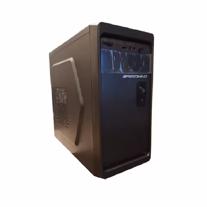 Optimiza tus tareas diarias con este CPU Speedmind Core i3, 8GB de RAM y veloz almacenamiento SSD de 500GB.