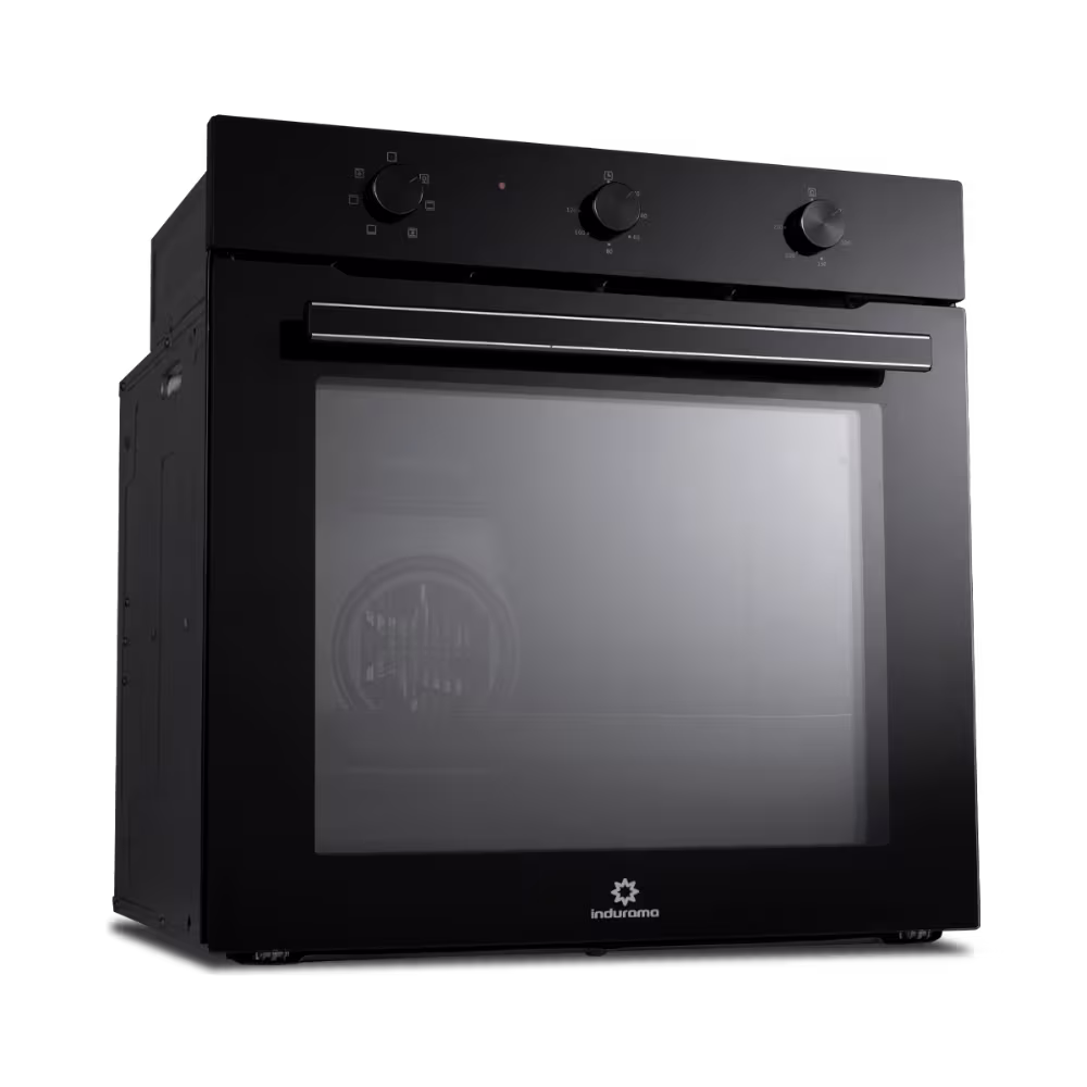Horno Empotrable HEI-75EN Indurama disfruta de una cocción precisa y uniforme con su diseño moderno y elegante ideal para tu cocina.