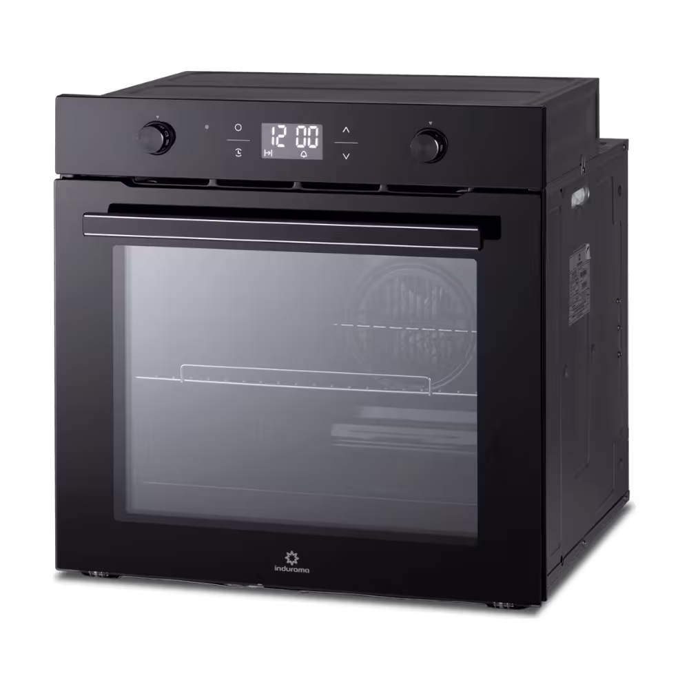 Horno empotrable HEI-75END Indurama combina diseño elegante y tecnología avanzada para una cocción uniforme y resultados perfectos en cada receta.