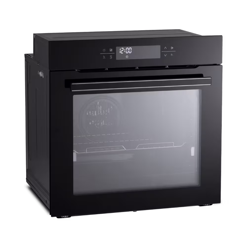 Horno Empotrable HEI-75ENDF Indurama combina diseño sofisticado, tecnología avanzada y cocción uniforme para resultados perfectos en cada receta.