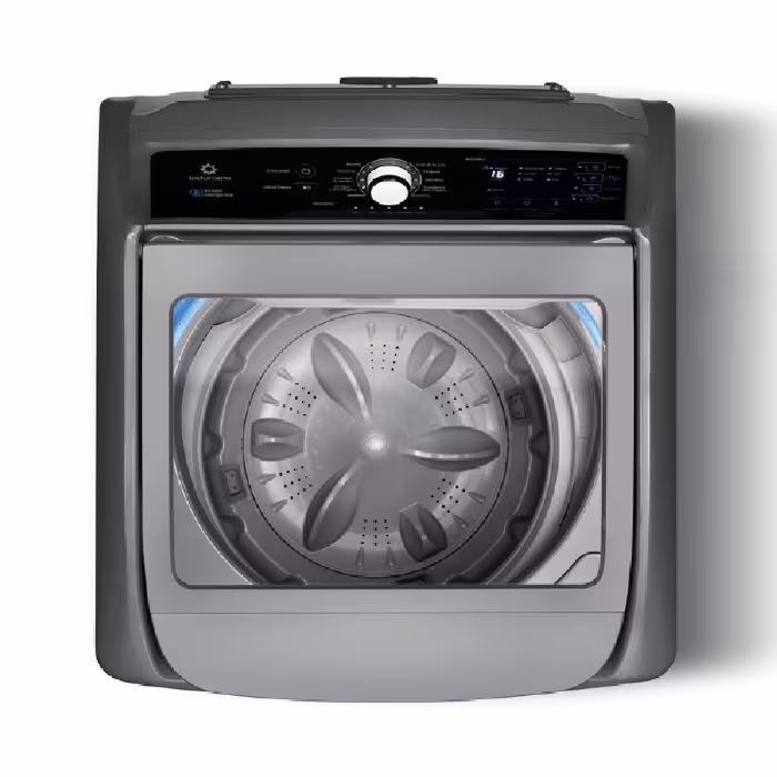 La Lavadora Indurama LRI-22DGR 22KG ofrece 22 kg de capacidad y 13 programas inteligentes. Durabilidad y eficiencia en cada lavado.