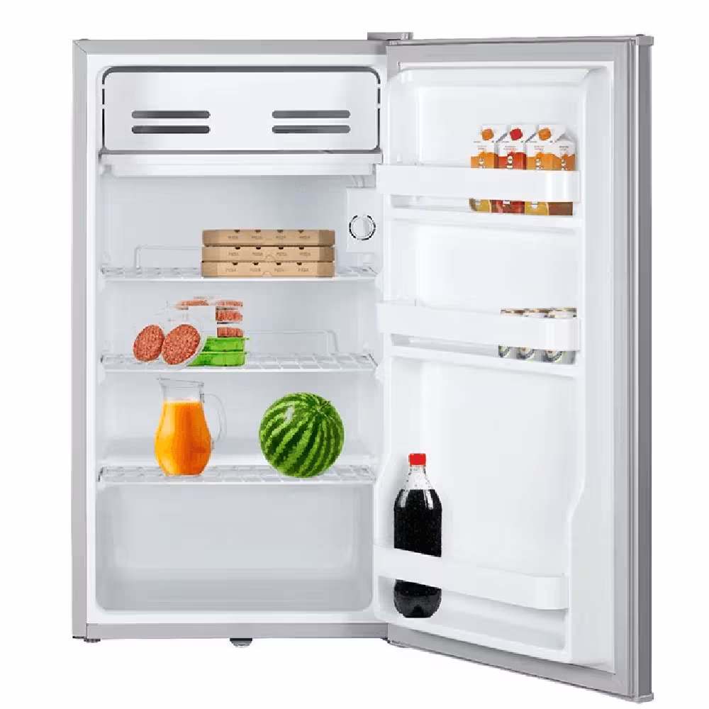 ¡Frescura al instante! La Mini Nevera Bar ERD90G6HRG 90L de Electrolux, compacta y moderna, ideal para mantener tus bebidas siempre frías.