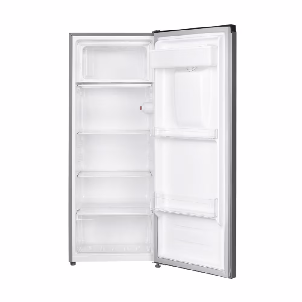 Refrigeradora RI-289 Top Mount de 173L con sistema Frost, dispensador de agua y eficiencia energética A. Ideal para espacios reducidos.