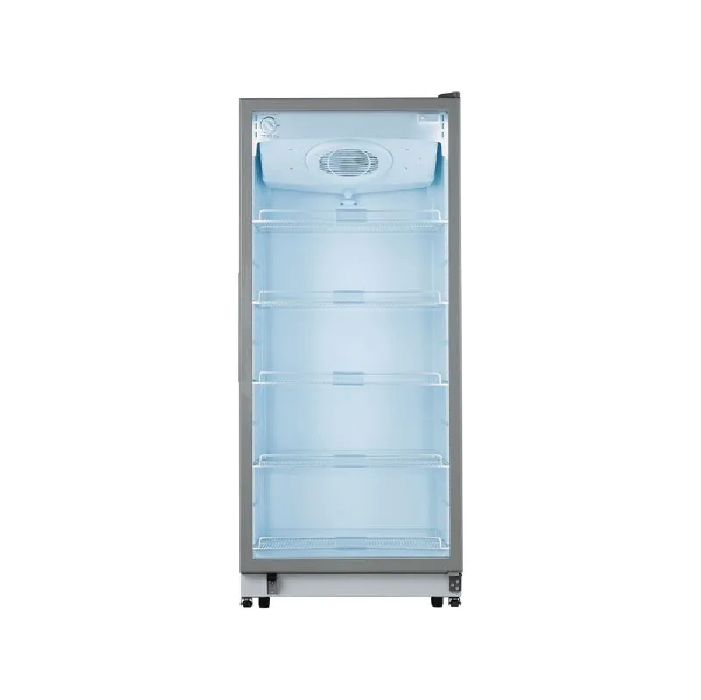 La Vitrina Frigorífica Vertical VFV-520 380L INDURAMA ofrece frescura y gran capacidad para exhibir tus productos de manera eficiente y ordenada.